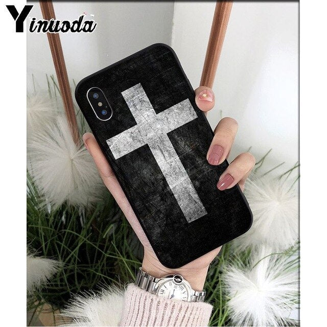 Apple iPhone Crucifix Soft Silicone Case