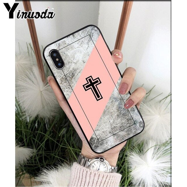 Apple iPhone Crucifix Soft Silicone Case