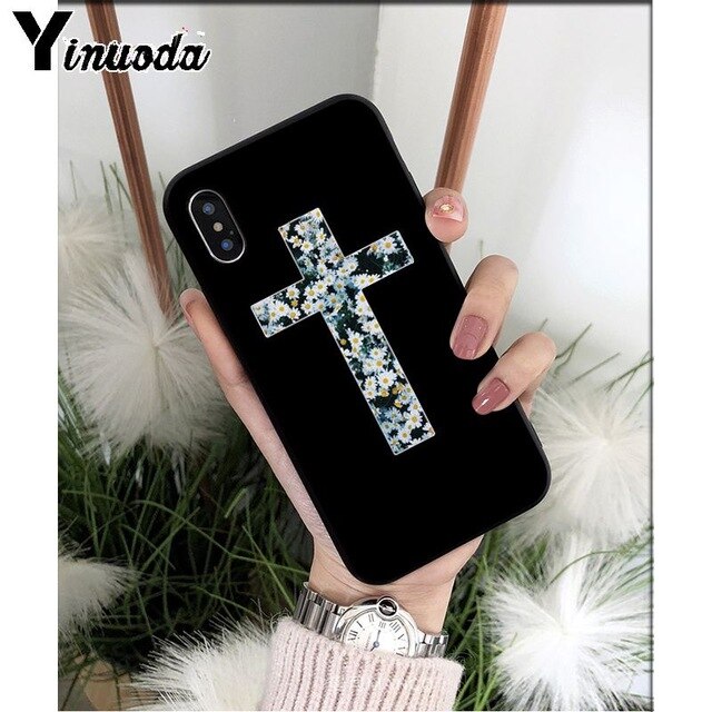 Apple iPhone Crucifix Soft Silicone Case