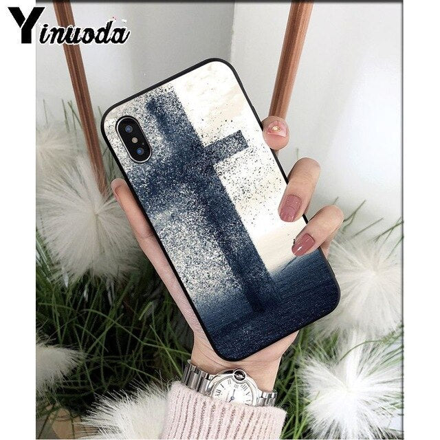 Apple iPhone Crucifix Soft Silicone Case