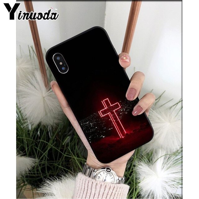 Apple iPhone Crucifix Soft Silicone Case