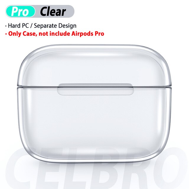 Apple Airpods Pro Clear Silicon Case