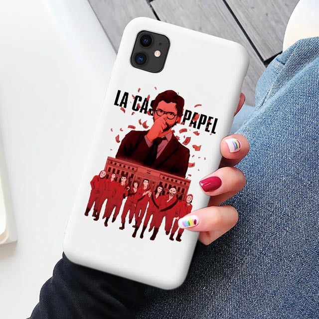 Apple iPhone La Casa De Papel Silicone Case