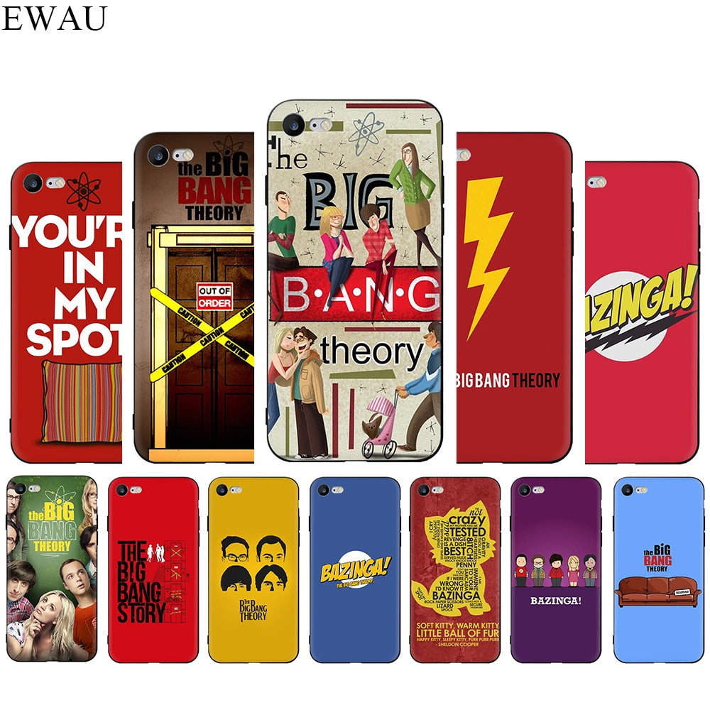 Apple iPhone Big Bang Theory Silicone Case