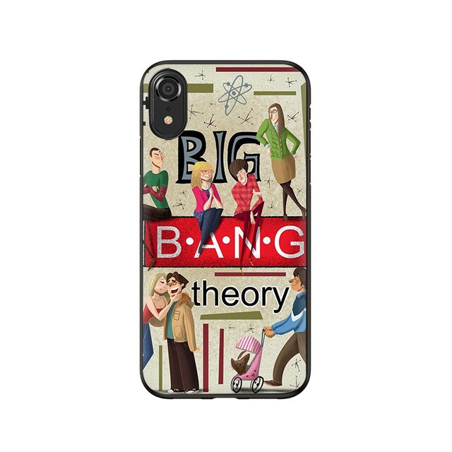 Apple iPhone Big Bang Theory Silicone Case