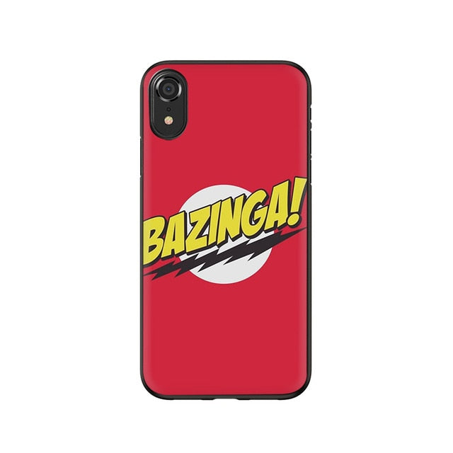 Apple iPhone Big Bang Theory Silicone Case