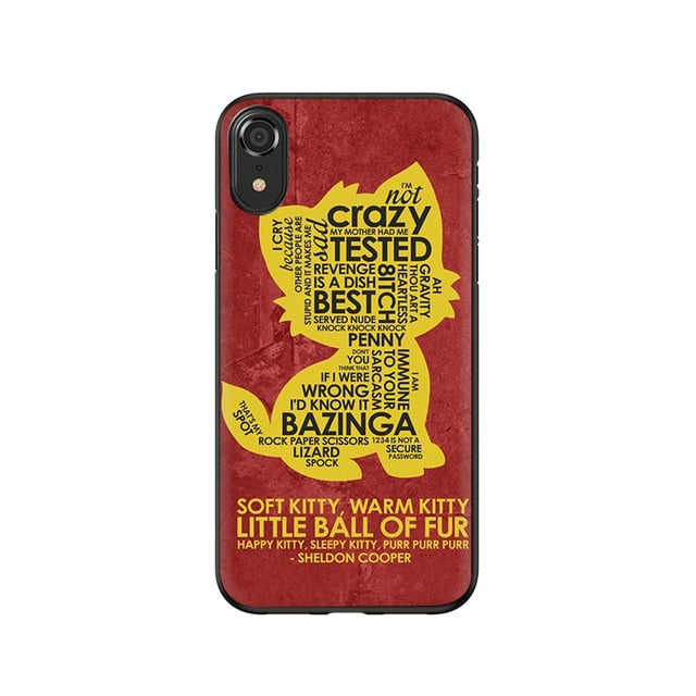 Apple iPhone Big Bang Theory Silicone Case