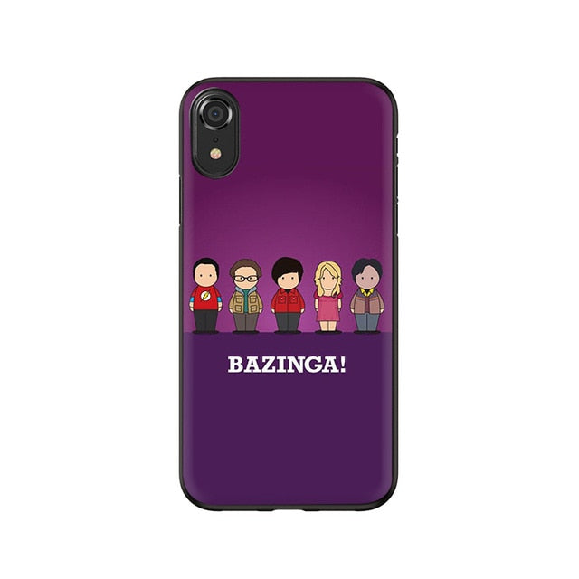 Apple iPhone Big Bang Theory Silicone Case