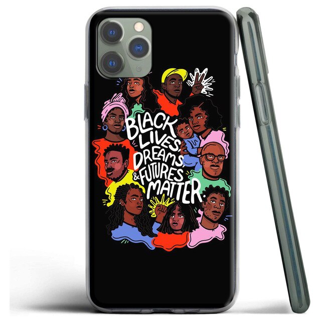 Apple iPhone Black Lives Matter Silicone Case