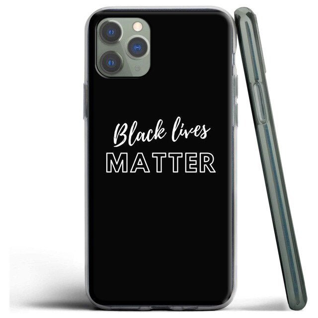 Apple iPhone Black Lives Matter Silicone Case