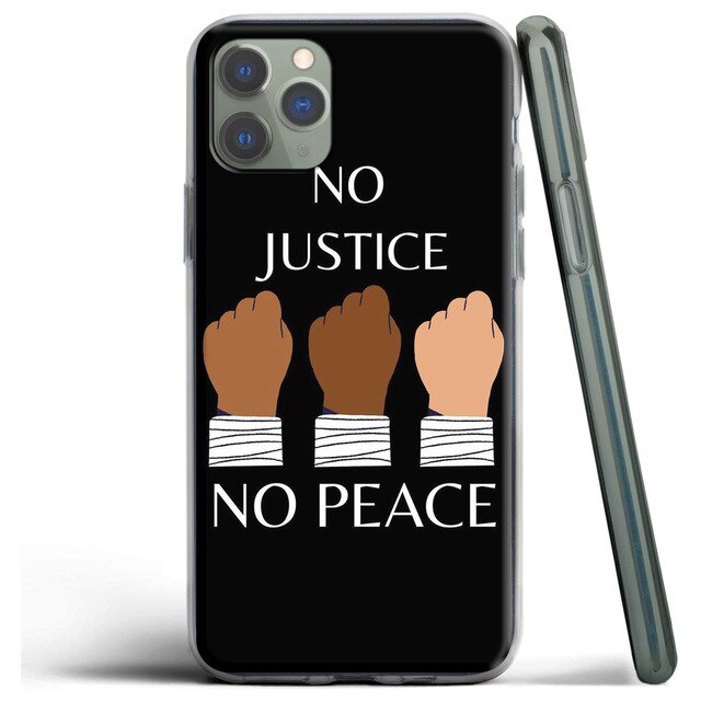 Apple iPhone Black Lives Matter Silicone Case