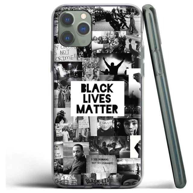 Apple iPhone Black Lives Matter Silicone Case