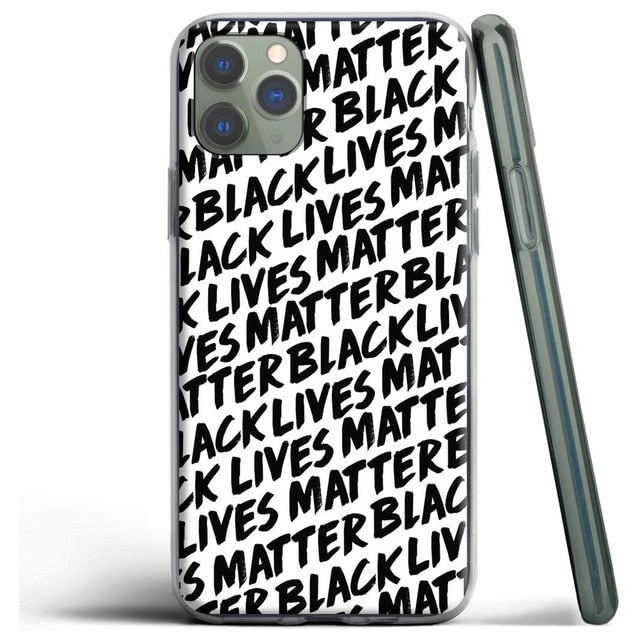 Apple iPhone Black Lives Matter Silicone Case