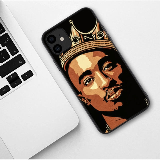 Apple iPhone 2Pac Luxury Silicone Case