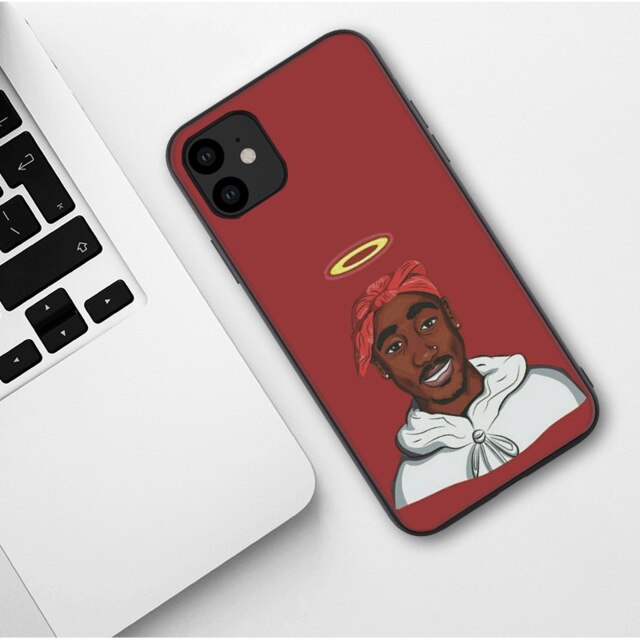 Apple iPhone 2Pac Luxury Silicone Case