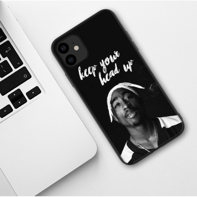 Apple iPhone 2Pac Luxury Silicone Case