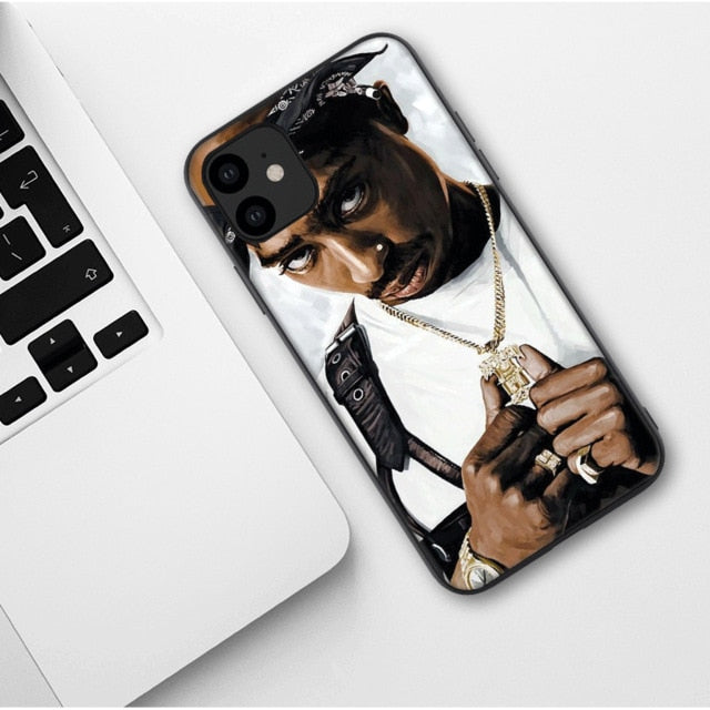 Apple iPhone 2Pac Luxury Silicone Case