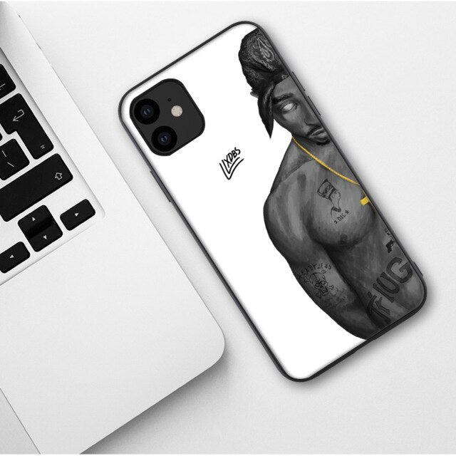 Apple iPhone 2Pac Luxury Silicone Case