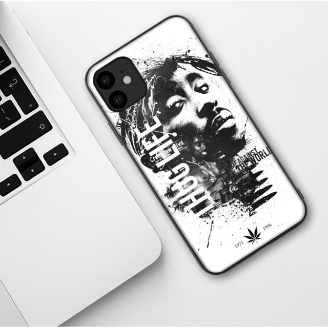 Apple iPhone 2Pac Luxury Silicone Case