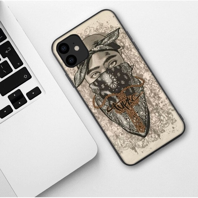 Apple iPhone 2Pac Luxury Silicone Case