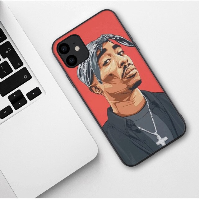 Apple iPhone 2Pac Luxury Silicone Case