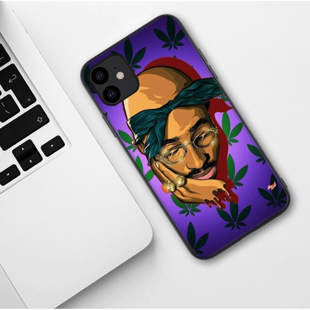 Apple iPhone 2Pac Luxury Silicone Case