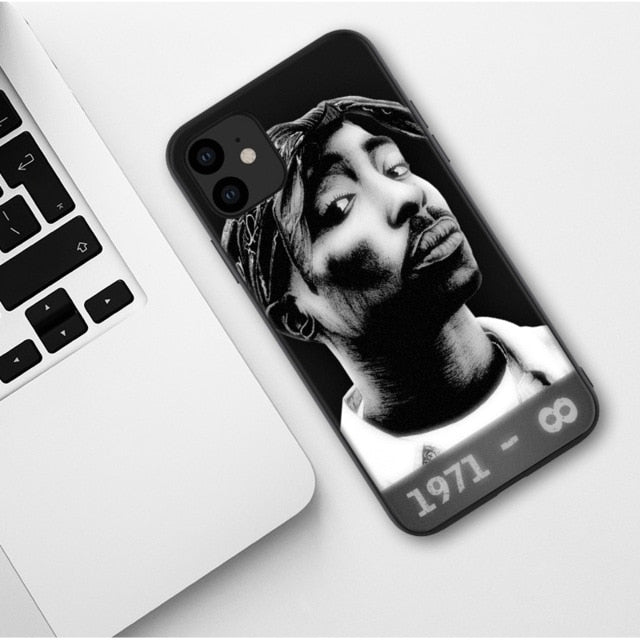 Apple iPhone 2Pac Luxury Silicone Case