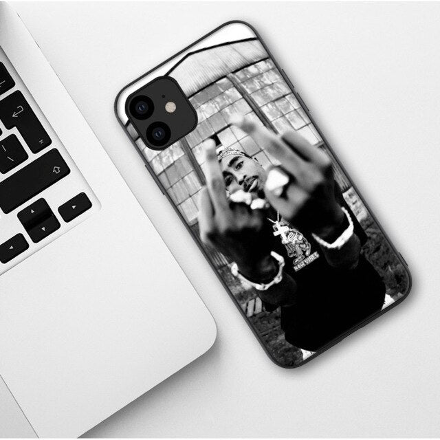 Apple iPhone 2Pac Luxury Silicone Case