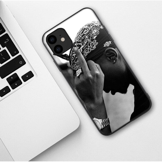 Apple iPhone 2Pac Luxury Silicone Case