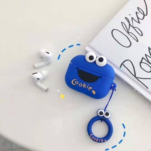 Apple Airpods Pro Cookie Monster & Friends Silicon Case