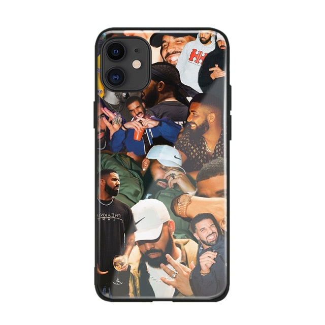 Apple iPhone Drake Montage Glass/Silicone Case