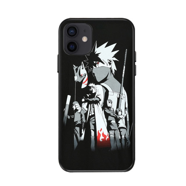 Apple iPhone Itachi Black & White Shell Case