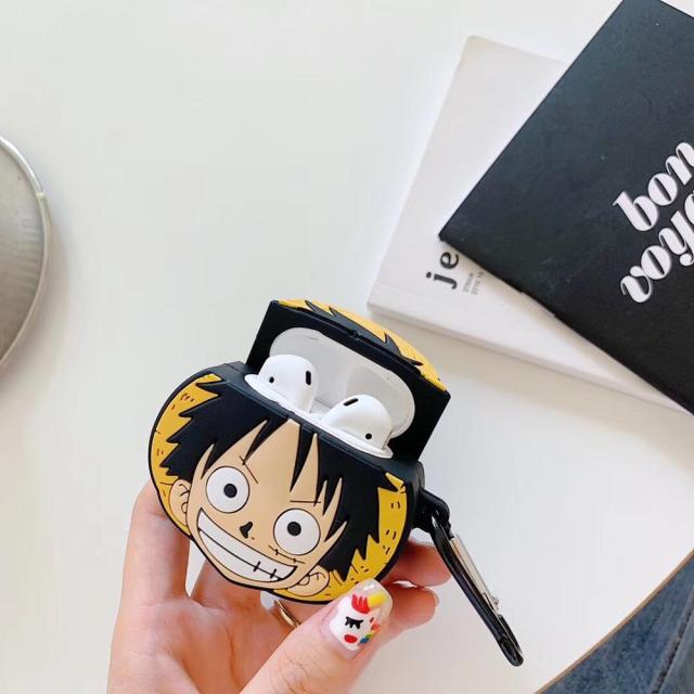 Apple Airpods Strawhat Luffy Smile Silicone Case