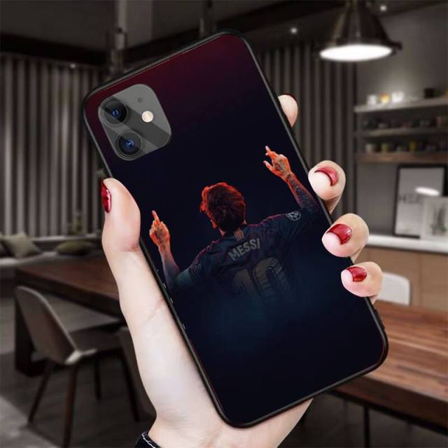 Apple iPhone Messi Hard Silicone Case